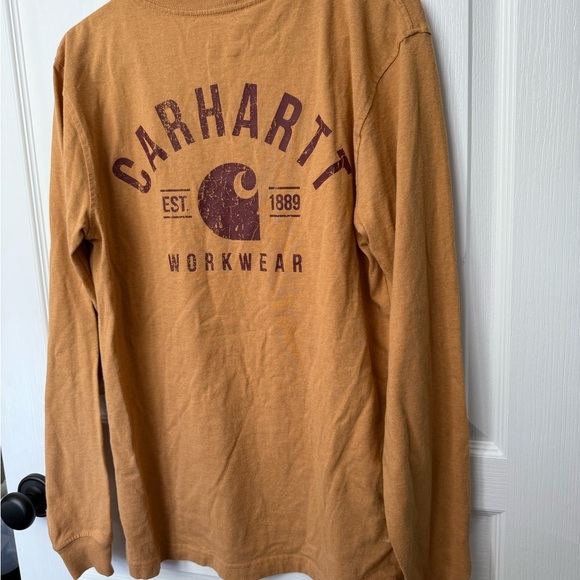 Carhartt Other - Carhartt Tan Long Sleeve Workwear Shirt